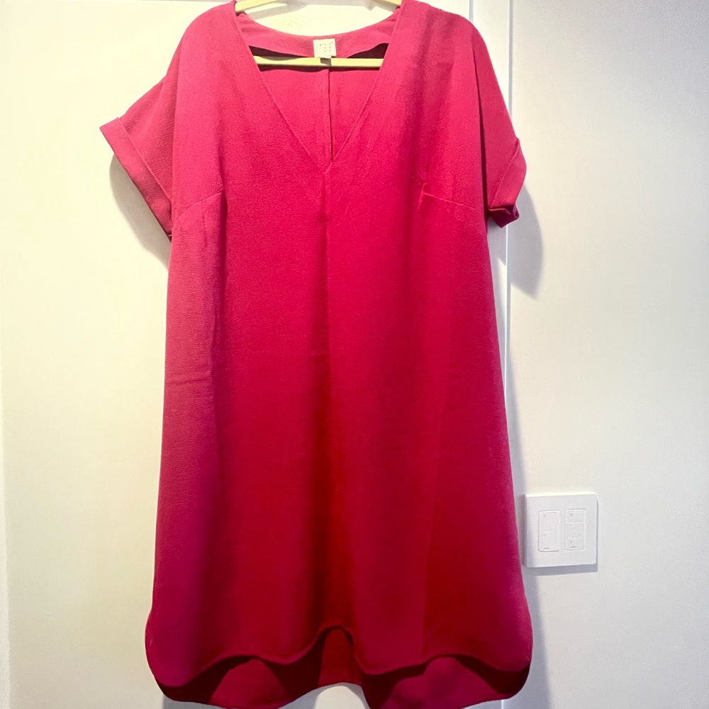 Pink A New Day dress with back buttons